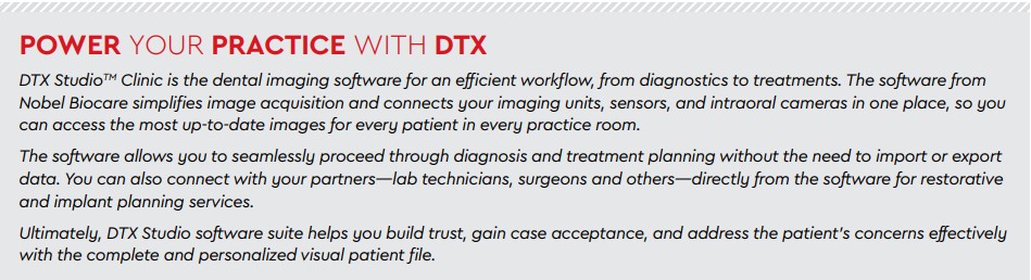 power your practice with dtx